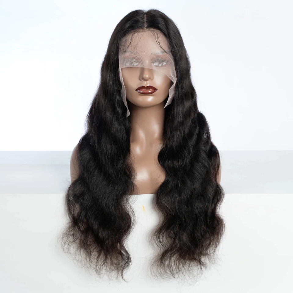 13X4 Lace Frontal Human Hair Wigs For Women 28 Inch Brazilian Body Wave Lace Front Wig Pre-plucked Hairline with Baby Hair Wigs