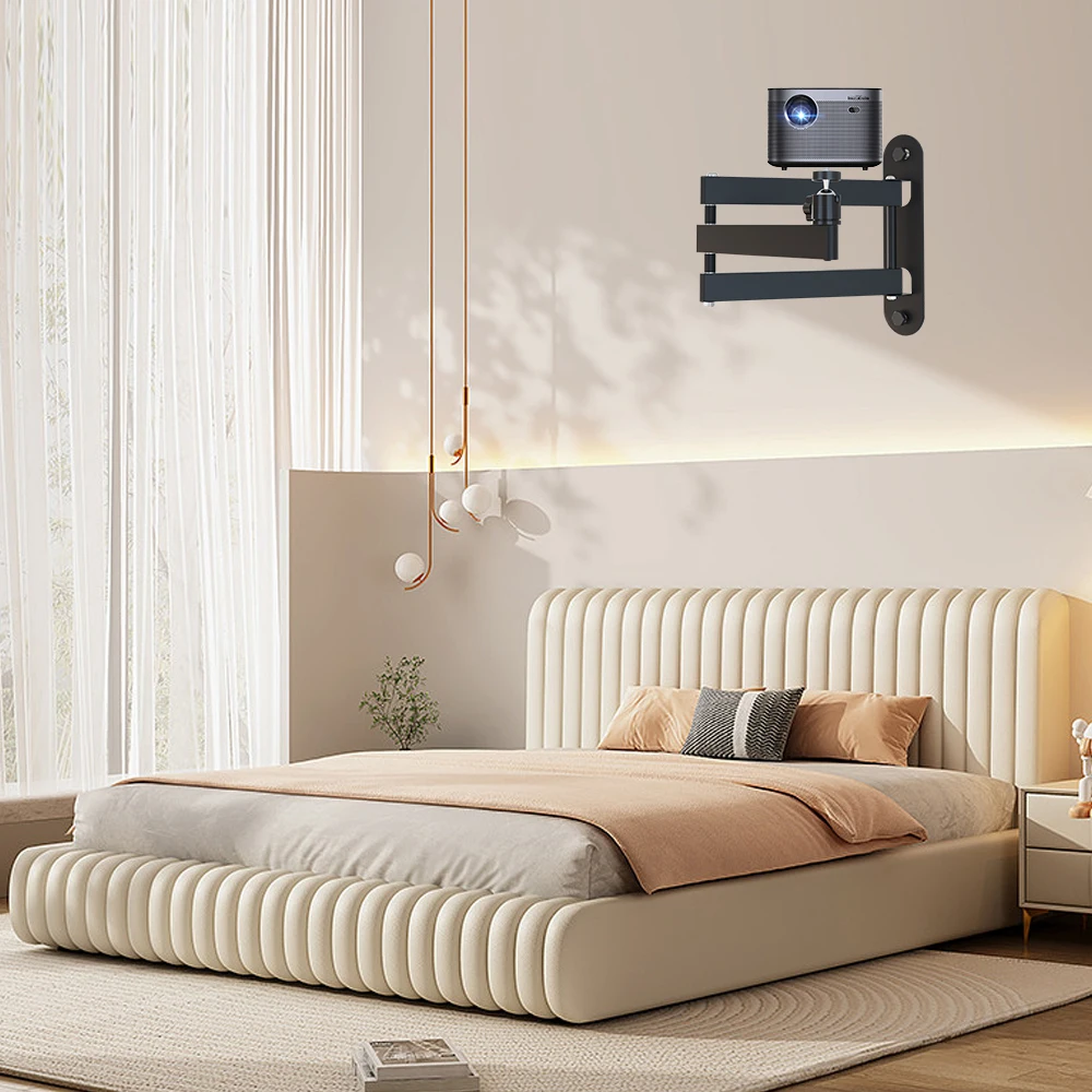 Photography Studio Video Wall Top Mounting Bracket Head with 1/4' Thread for Camera Wall Mounting