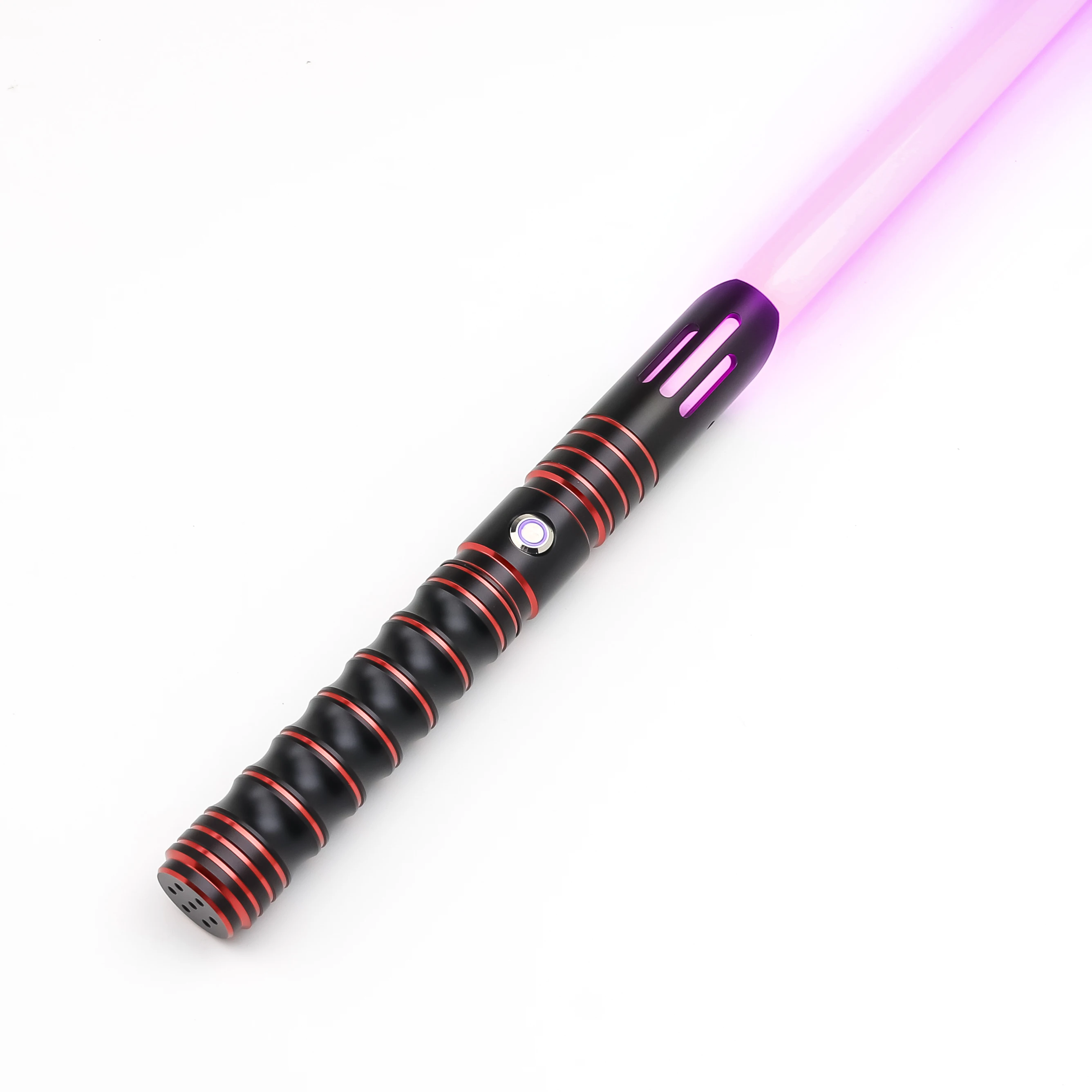TXQSABER RGB Lightssaber Metal Hilt 12 Color Changing and Sounfonts FOC Lock Up Light Saber Cosplay Toys Blaster Swords