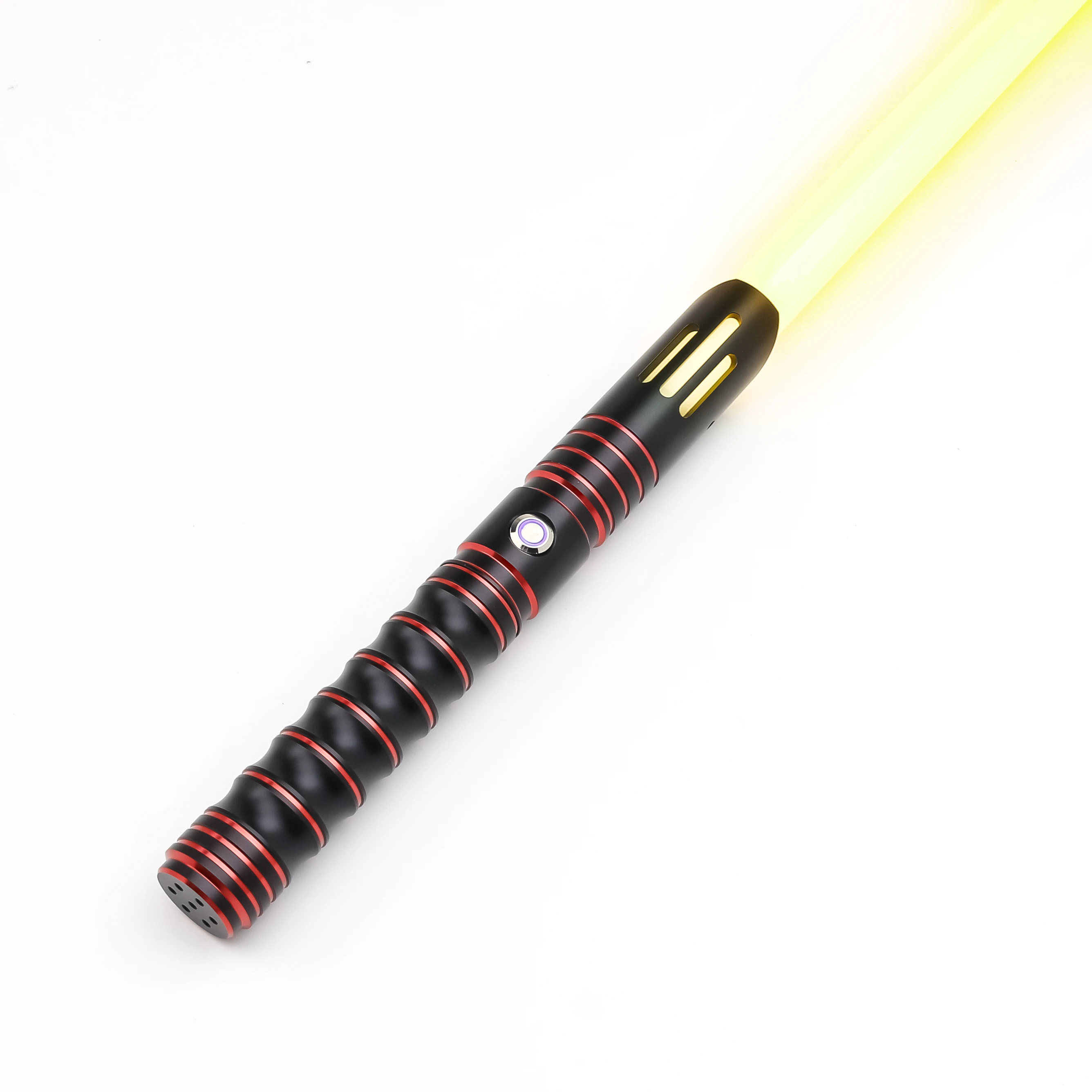 TXQSABER RGB Lightssaber Metal Hilt 12 Color Changing and Sounfonts FOC Lock Up Light Saber Cosplay Toys Blaster Swords