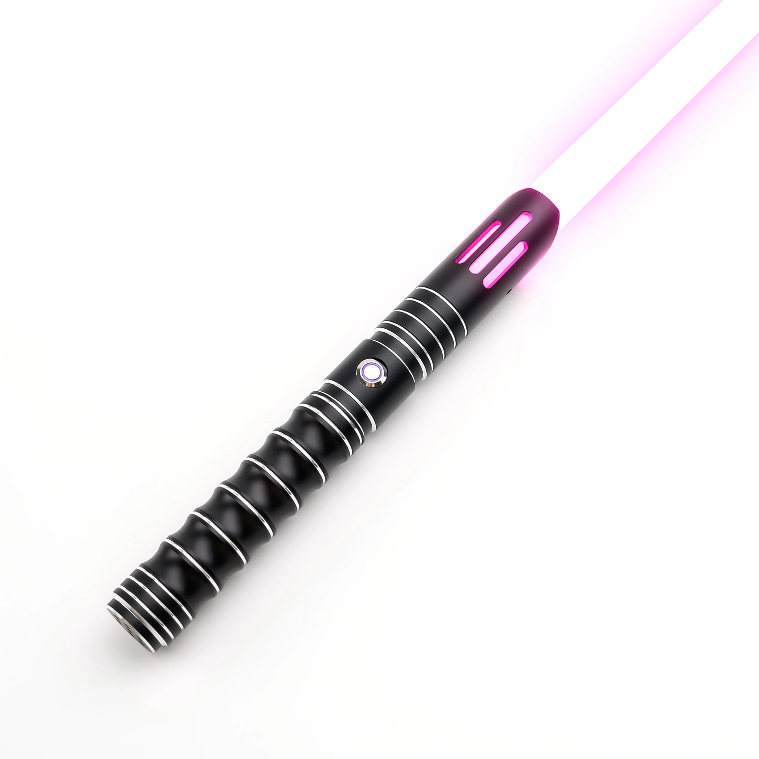 TXQSABER RGB Lightssaber Metal Hilt 12 Color Changing and Sounfonts FOC Lock Up Light Saber Cosplay Toys Blaster Swords