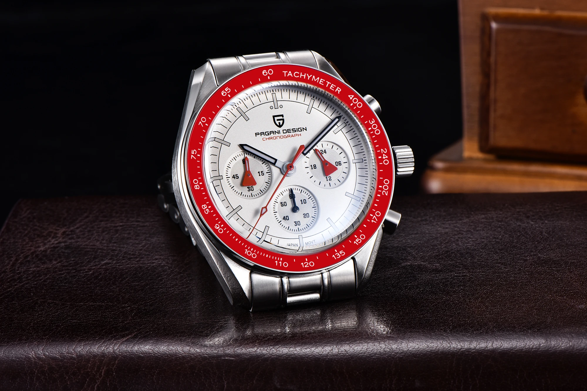 PAGANI DESIGN 2026 New AK Project Men's Watches Luxury Quartz Wrist Watch For Men AR Sapphire Speed Chronograph Automatic Date