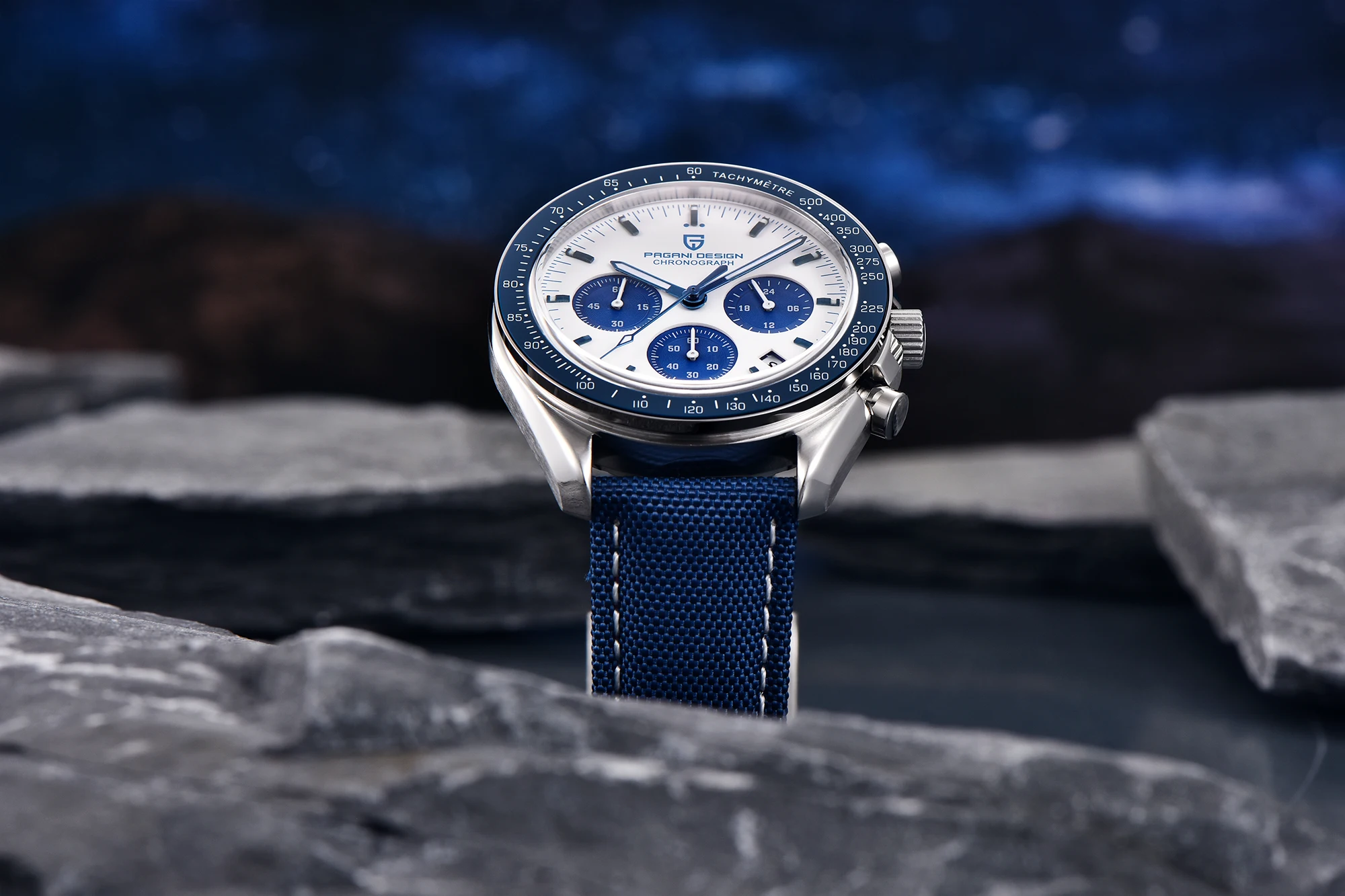 PAGANI DESIGN 2026 New AK Project Men's Watches Luxury Quartz Wrist Watch For Men AR Sapphire Speed Chronograph Automatic Date