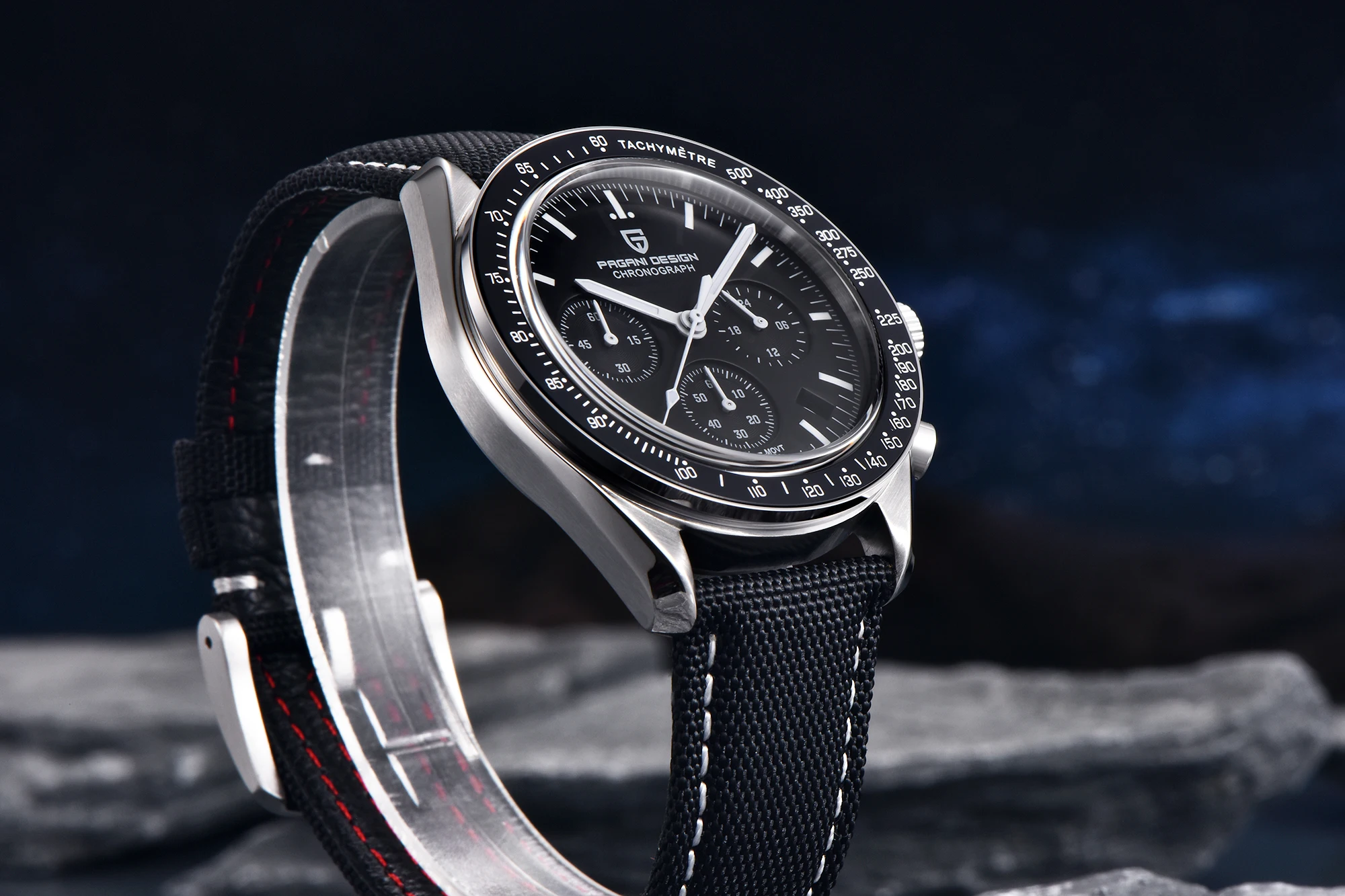 PAGANI DESIGN 2026 New AK Project Men's Watches Luxury Quartz Wrist Watch For Men AR Sapphire Speed Chronograph Automatic Date