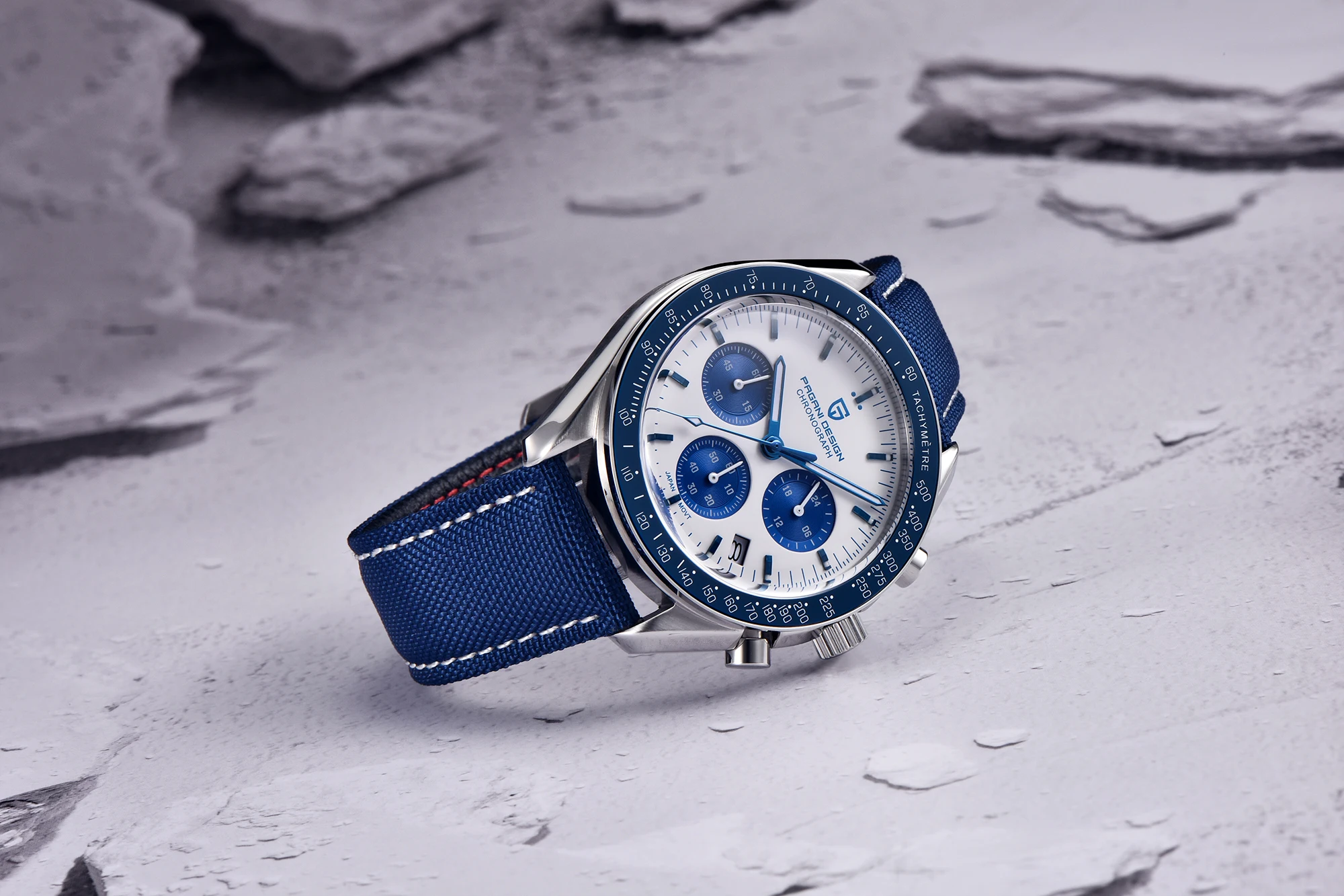 PAGANI DESIGN 2026 New AK Project Men's Watches Luxury Quartz Wrist Watch For Men AR Sapphire Speed Chronograph Automatic Date