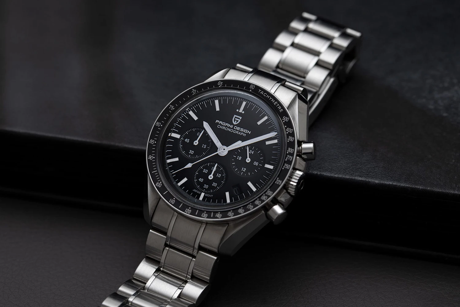 PAGANI DESIGN 2026 New AK Project Men's Watches Luxury Quartz Wrist Watch For Men AR Sapphire Speed Chronograph Automatic Date