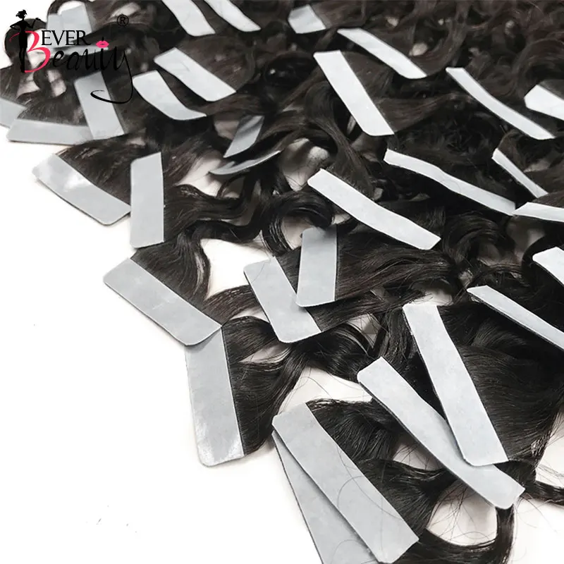 Straight Tape In Hair Extensions Human Hair Skin Weft Extension Invisible Tape Ins Brazilian Tapes In Extensions Virgin Hair For