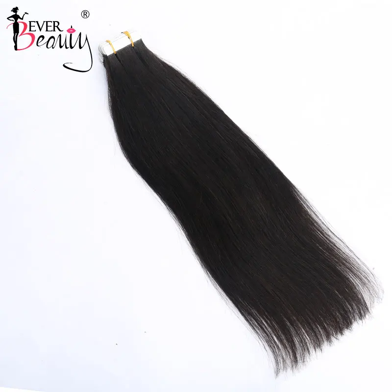 Straight Tape In Hair Extensions Human Hair Skin Weft Extension Invisible Tape Ins Brazilian Tapes In Extensions Virgin Hair For