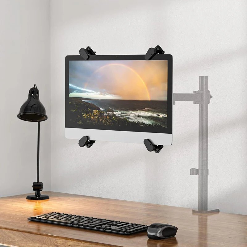 D-MOUNT AD500 Non-VESA Display Adaptor for 17'-27' No Hole Monitor Holder Mount VESA 100X100