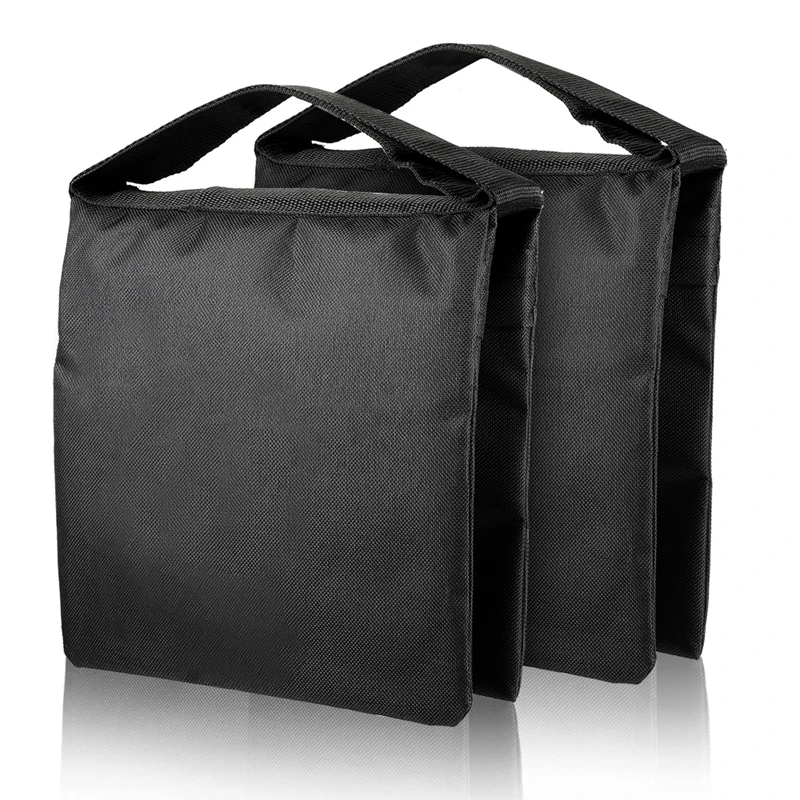 Heavy Duty Sand Bag Photography Black Sandbags Use For Background Backdrop Stand Photo Studio Boom Arm Cantilever Light Tripod