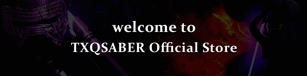 TXQSABER Smooth Swing Heavy Dueling Lightsaber 12 Colors Changing Soundfonts 1 inch Metal Handle Blaster Pixel Sword Toys