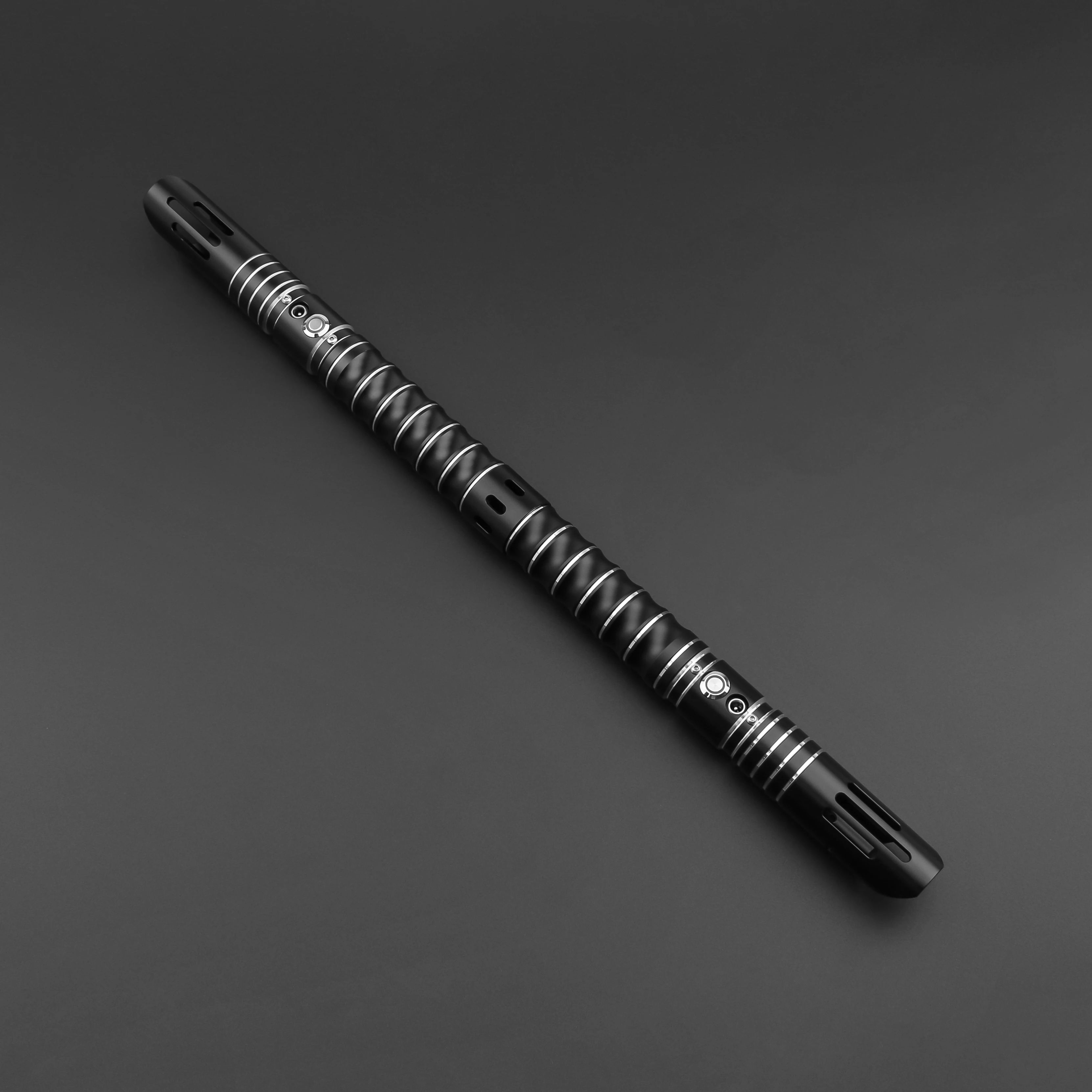 TXQSABER Smooth Swing Heavy Dueling Lightsaber 12 Colors Changing Soundfonts 1 inch Metal Handle Blaster Pixel Sword Toys