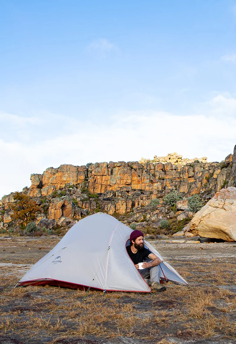 Naturehike Cloud Up 2 Person Tent Outdoor Camping Tent Ultralight 2 Person 20D Tent Free Standing Hiking Travel Backpacking Tent