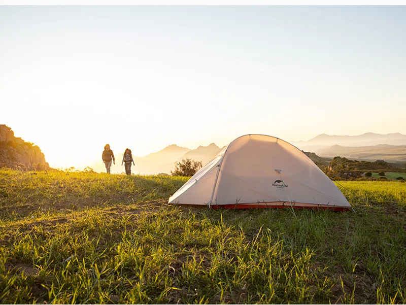 Naturehike Cloud Up 2 Person Tent Outdoor Camping Tent Ultralight 2 Person 20D Tent Free Standing Hiking Travel Backpacking Tent