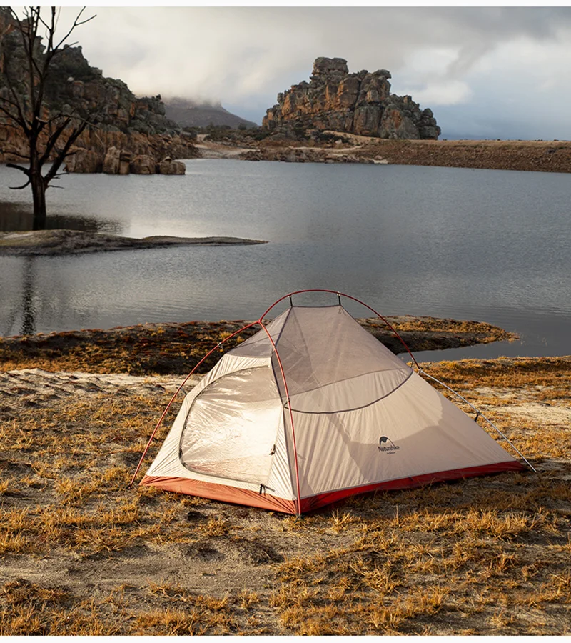 Naturehike Cloud Up 2 Person Tent Outdoor Camping Tent Ultralight 2 Person 20D Tent Free Standing Hiking Travel Backpacking Tent