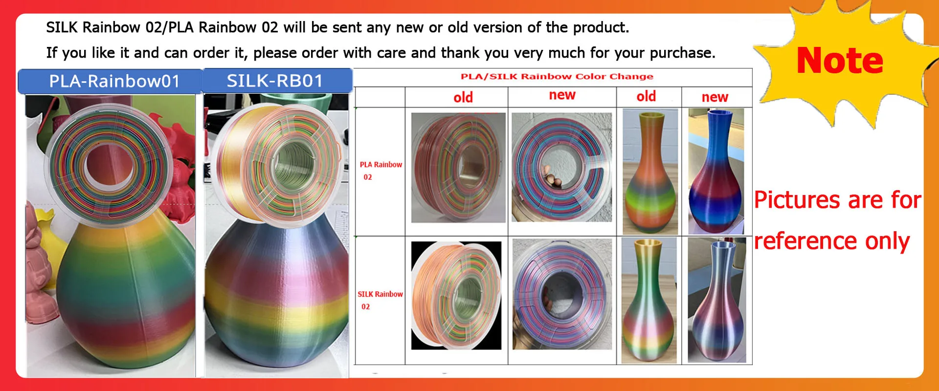 JAYO ABS/PLA META/PETG/SILK/TPU/Wood/ Rainbow/Marble 3D Printer Filament 1.75mm 5 Roll 3D Printing Materials for 3D Printer