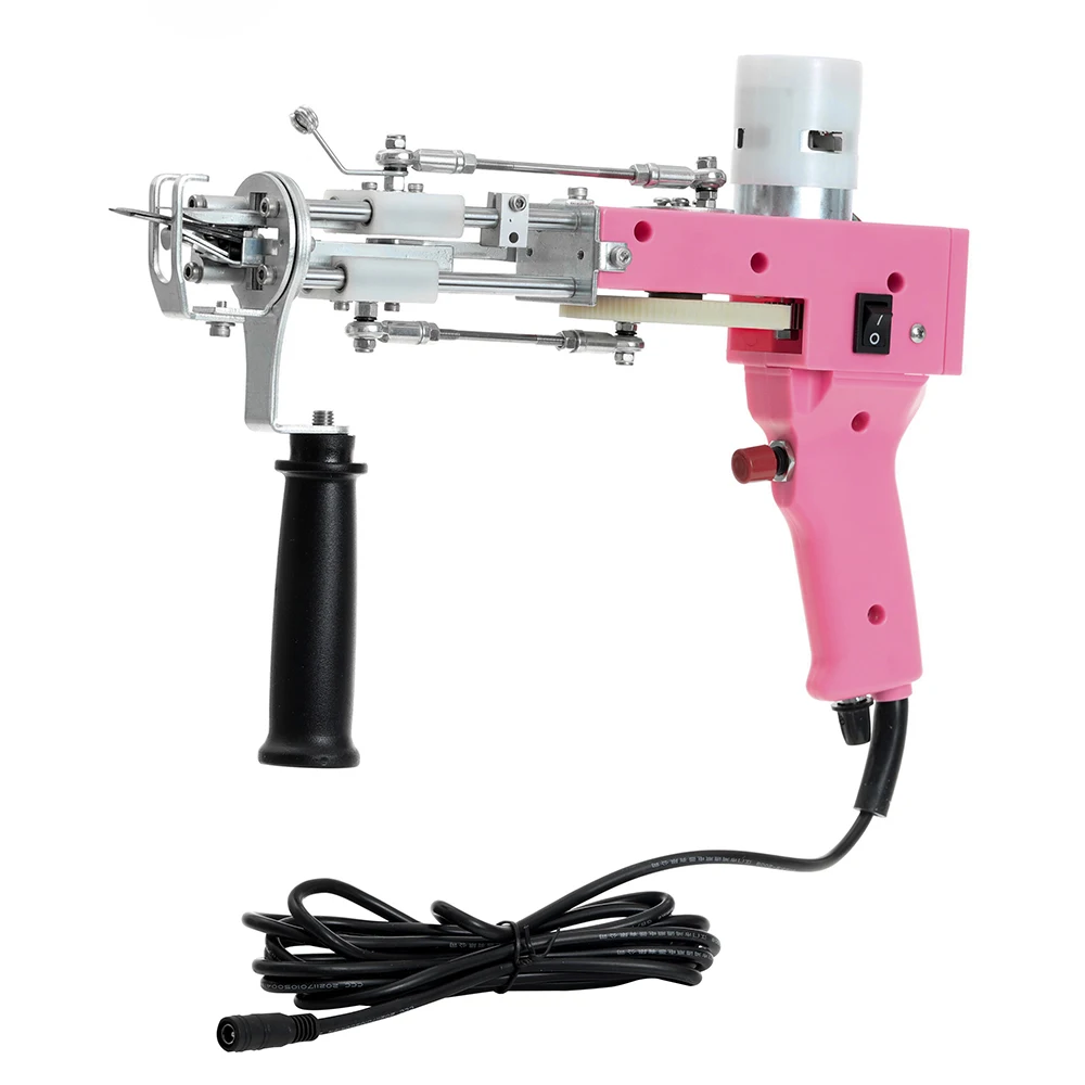 Tufting Gun 2 In 1 Тафтинговый Пистолет Rug Gun Machine Starter Kit Rug Tufting Kit Electric Gun Carpet Weaving Flocking Machine