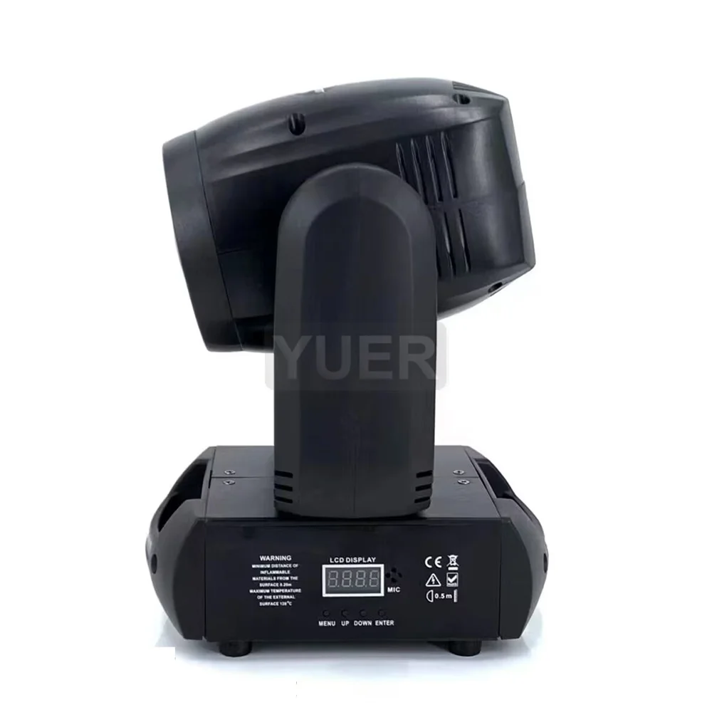 6Pcs/lot Mini 150W LED Moving Head Light Beam Spot 18 Rotating Prisms Dj Dmx Stage Light Effect Light Disco Dj Bar Wedding Club