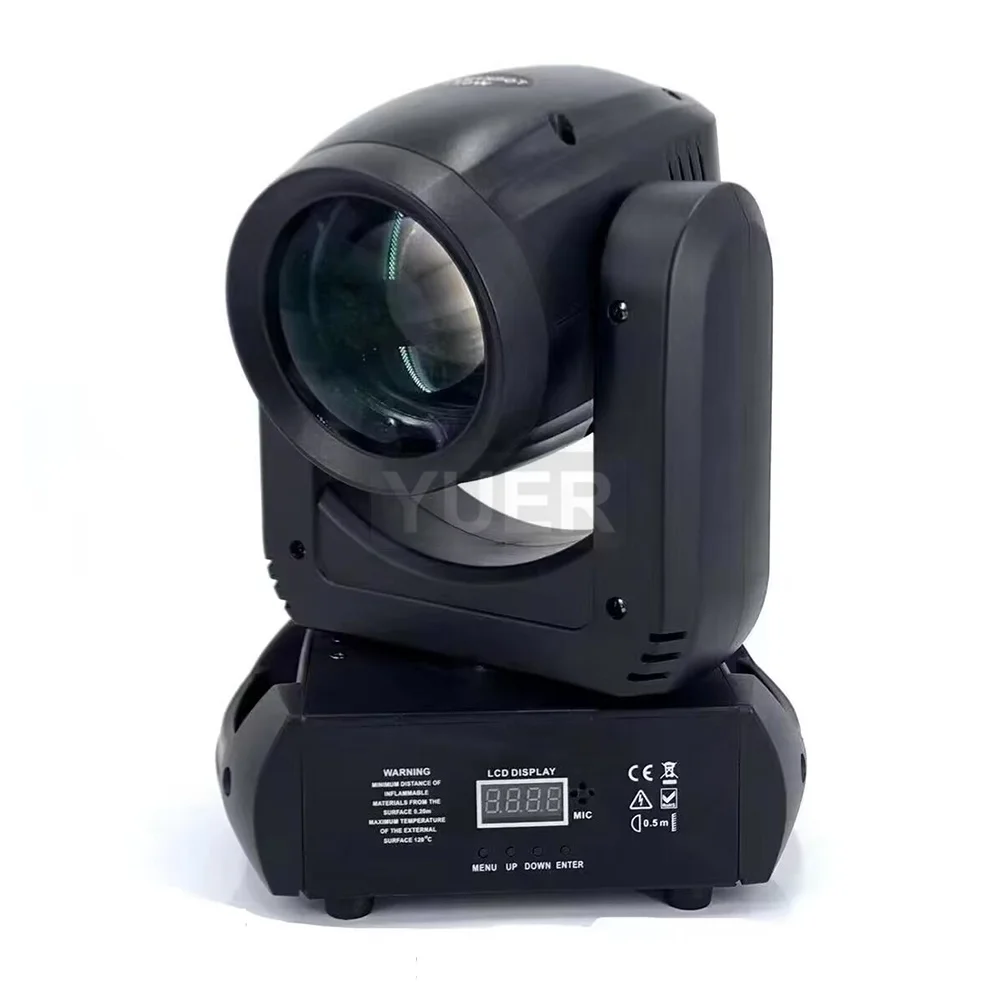 6Pcs/lot Mini 150W LED Moving Head Light Beam Spot 18 Rotating Prisms Dj Dmx Stage Light Effect Light Disco Dj Bar Wedding Club