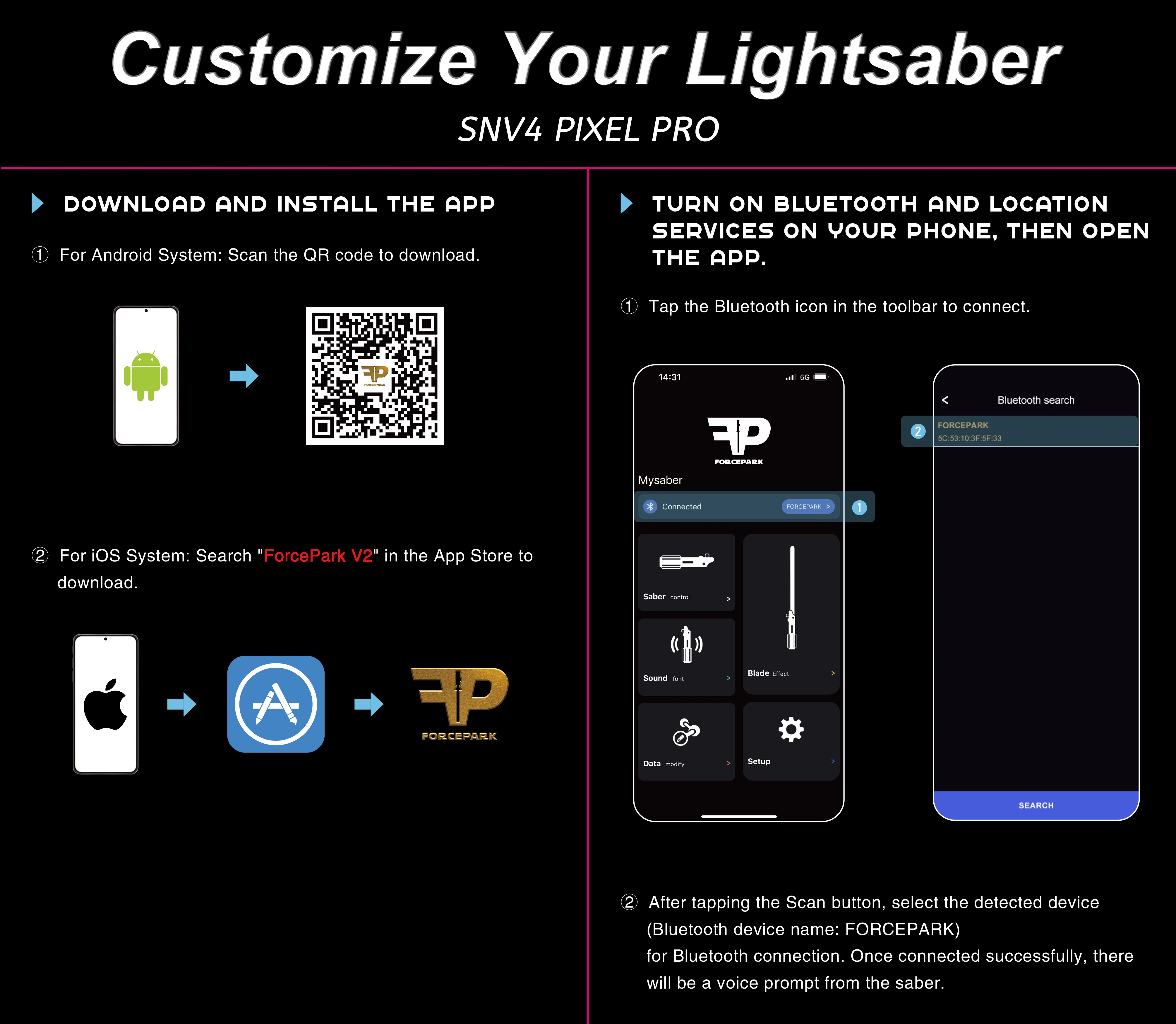 TXQSABER Lightsaber RGB Neo Pixel Smooth Swing Heavy Dueling Metal Hilt Type C Blaster Ghost Yoda Jedi Cosplay Toys Light Sword