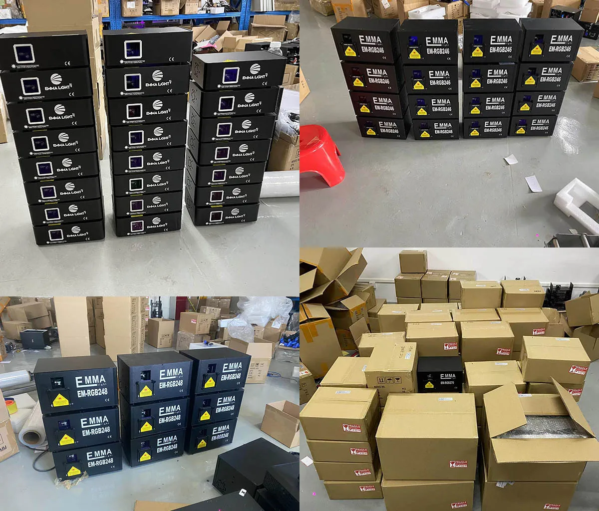 5W RGB 30kpps 40Kpps 50kpps Galvo Laser Party Light For Professional Stage Lighting Effect Show