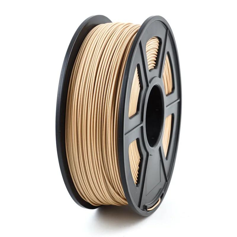 3D Printer Filament Wood 1.75mm 1kg/2.2lb wooden plastic compound material based on PLA contain wood powder