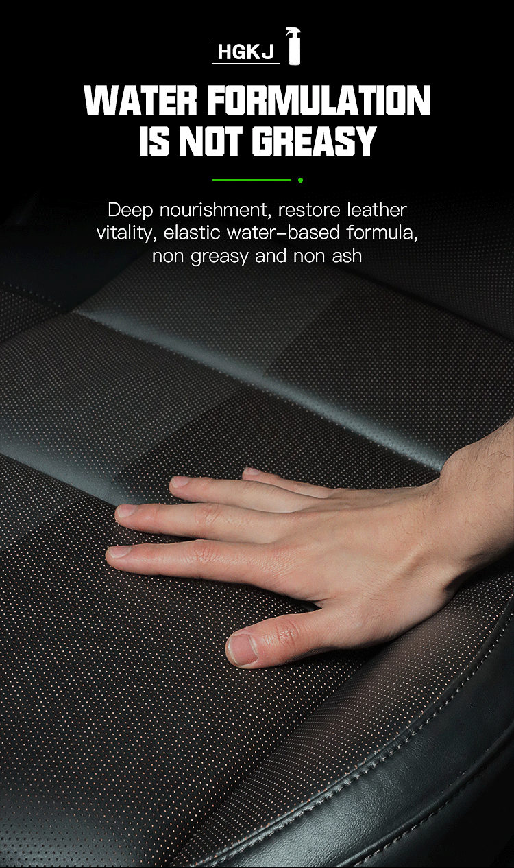 300ML Car Plastic Leather Restorer Renew Parts Polish Protect Coating Long Lasting Back To Black Gloss Interior Accessory S3