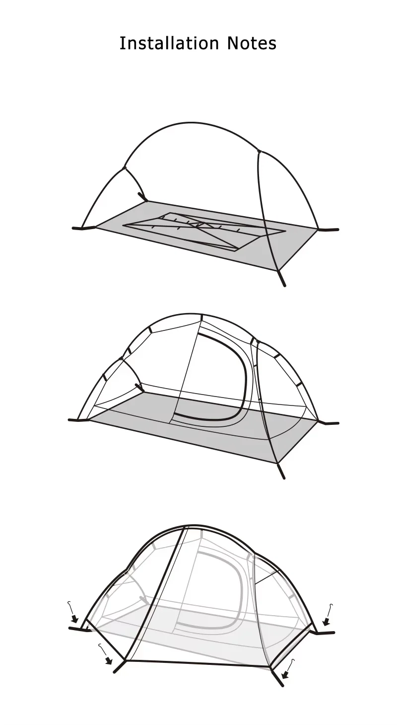 Naturehike Cycling Tent 1 Person Ultralight Outdoor 3 Season Waterproof 20D Nylon Tent Camping Hiking Backpacking Portable Tent