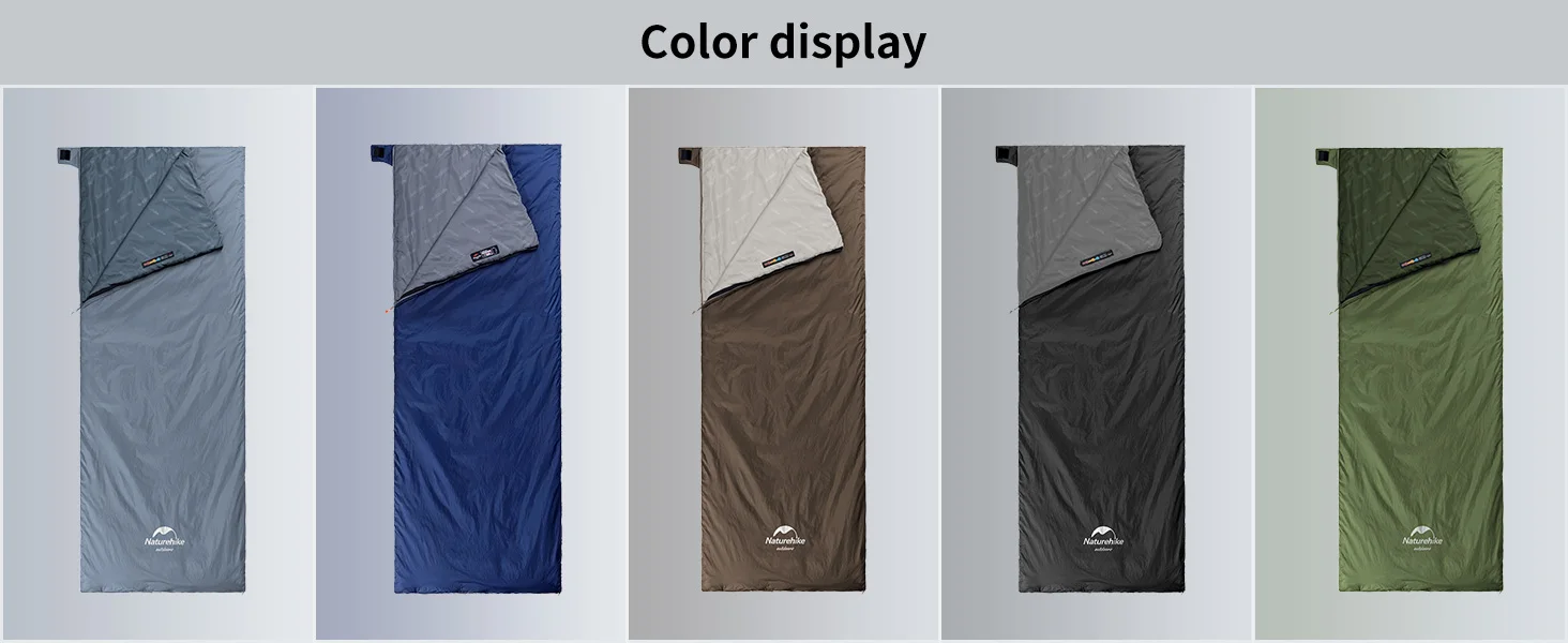 Naturehike Sleeping Bag Lightweight Mini LW180 Waterproof Cotton Sleeping Bag Nature hike Tourist Camping Sleeping Bag