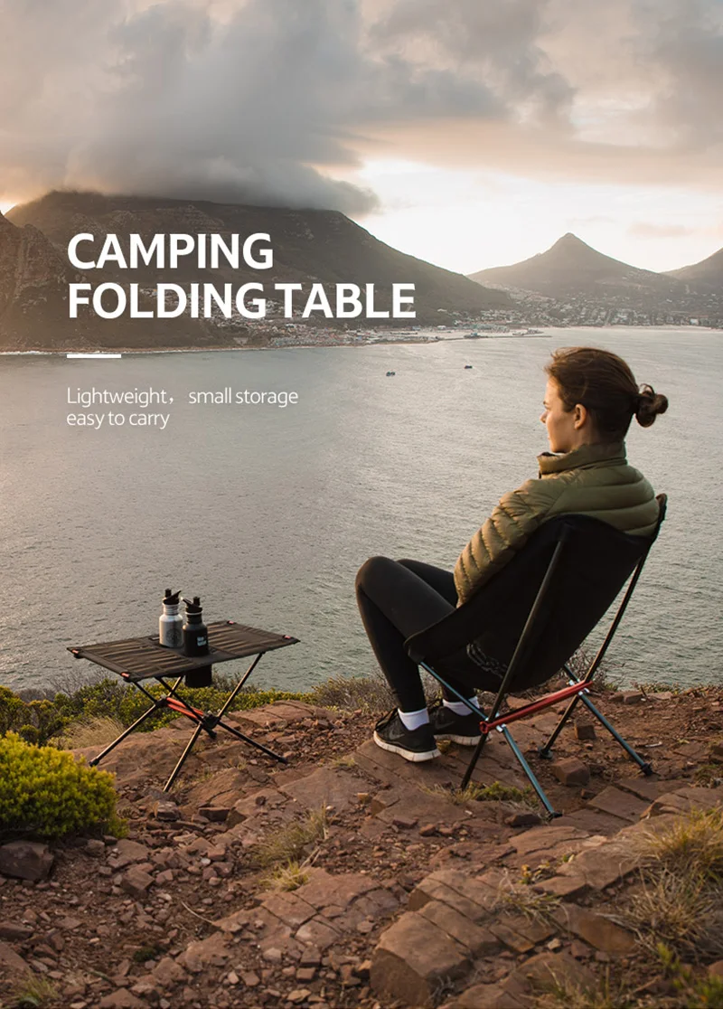 Naturehike Camping Table Folding Ultralight Portable Temporary Furniture Tourist Outdoor Foldable Picnic Camping Fishing Tables