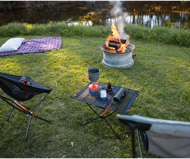 Naturehike Camping Table Folding Ultralight Portable Temporary Furniture Tourist Outdoor Foldable Picnic Camping Fishing Tables