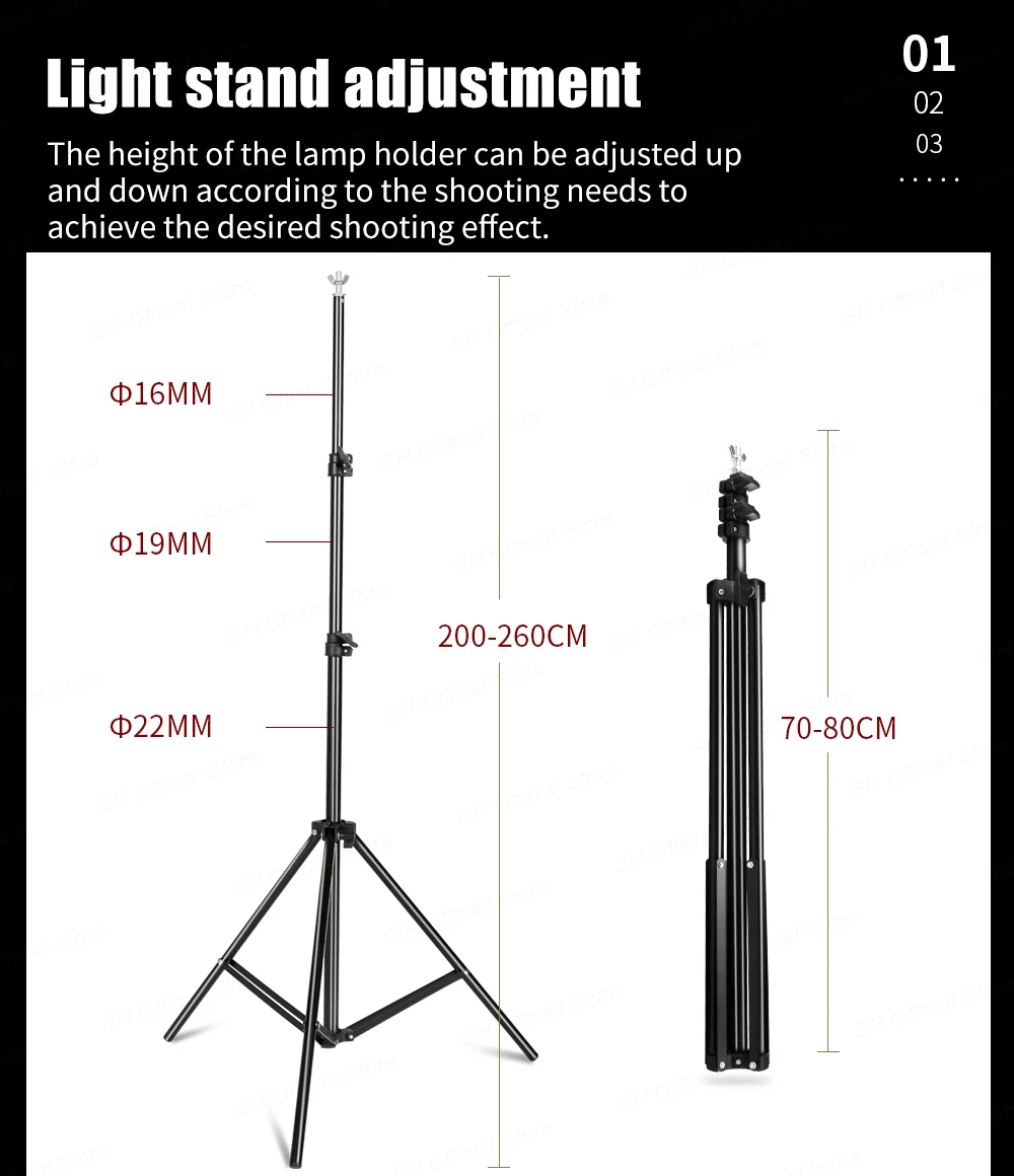 2X2 2X3 2.6X3M Background Stand Photography Photo Studio Green Screen Backdrops Chromakey Support System Frame Video for Parties