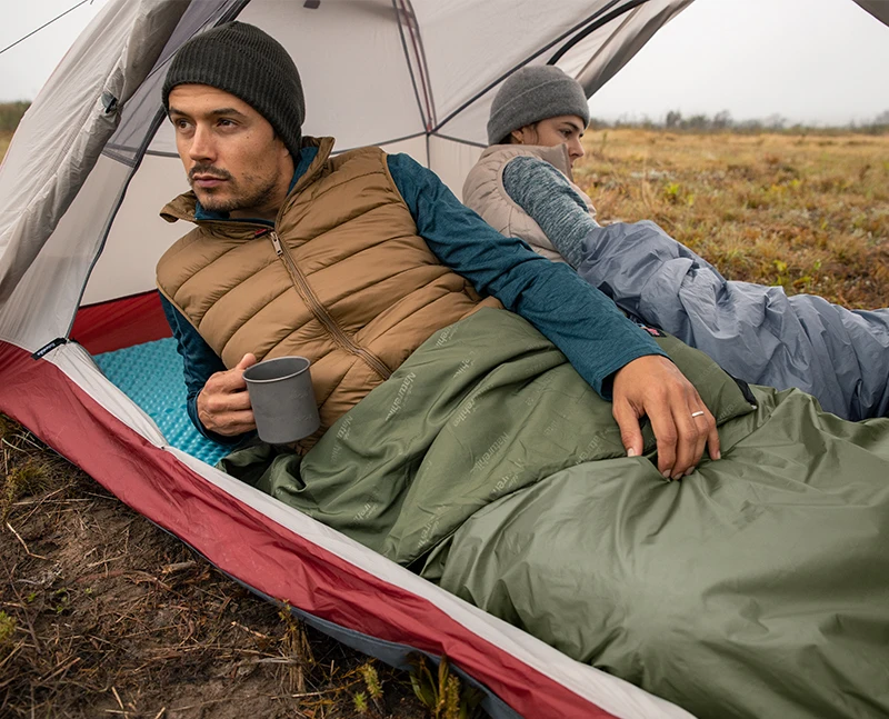 Naturehike Envelope-style Sleeping Bag LW180 Ultralight Cotton Splicing Double Sleeping Bags For Outdoor Camping Hiking Tourism