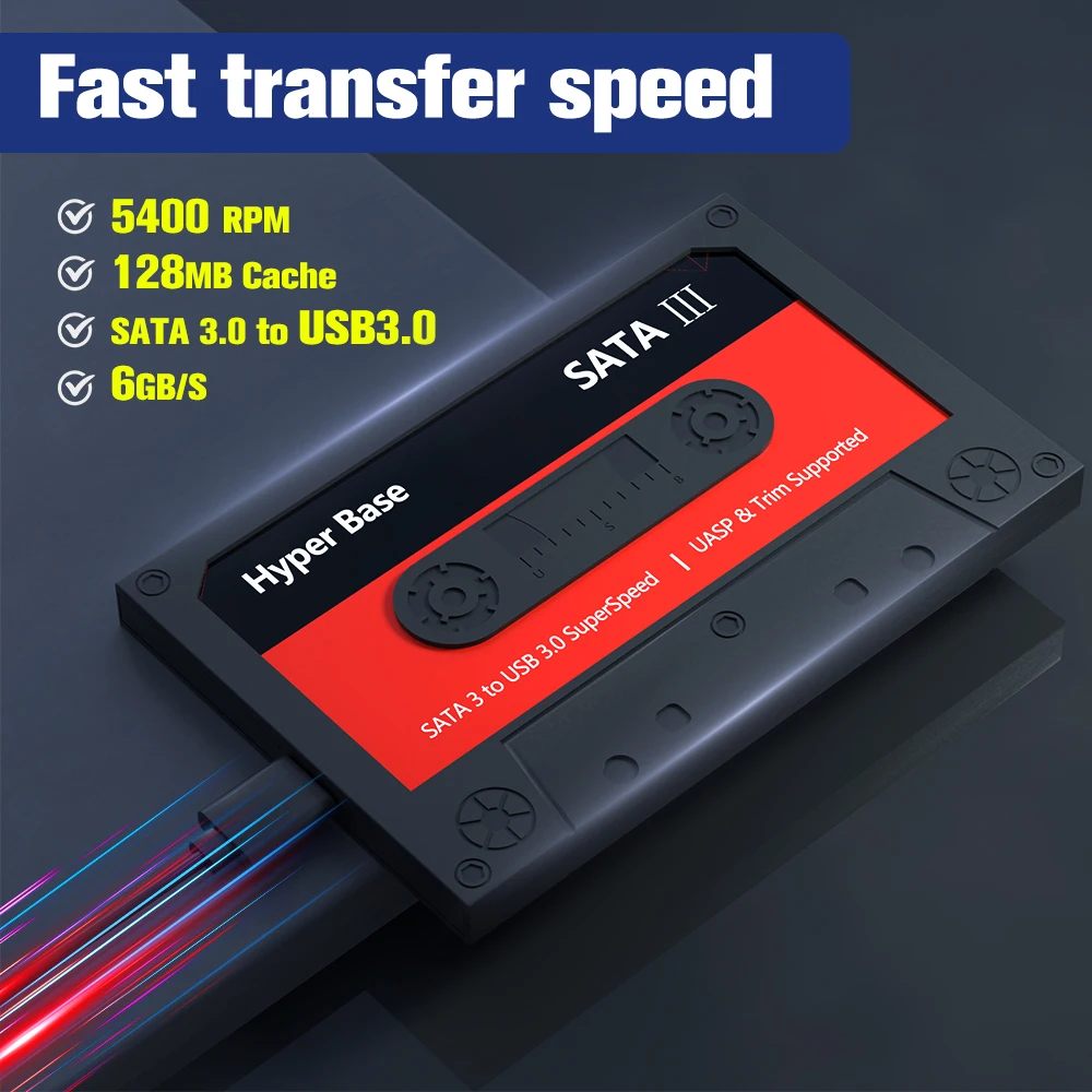 Batocera.Linux 35 2TB Gaming HDD Portable Game Hard Drive with 52000+ Games for PS3/PS2/Wii/WiiU/N64/MAME/SS, Compatible with PC