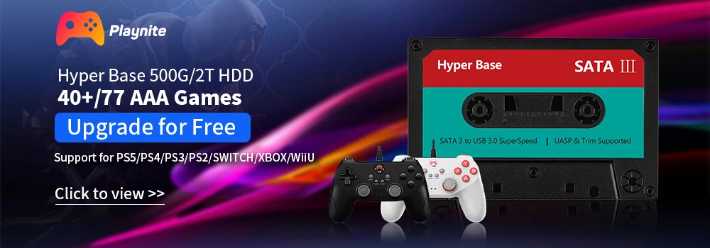 Batocera.Linux 35 2TB Gaming HDD Portable Game Hard Drive with 52000+ Games for PS3/PS2/Wii/WiiU/N64/MAME/SS, Compatible with PC