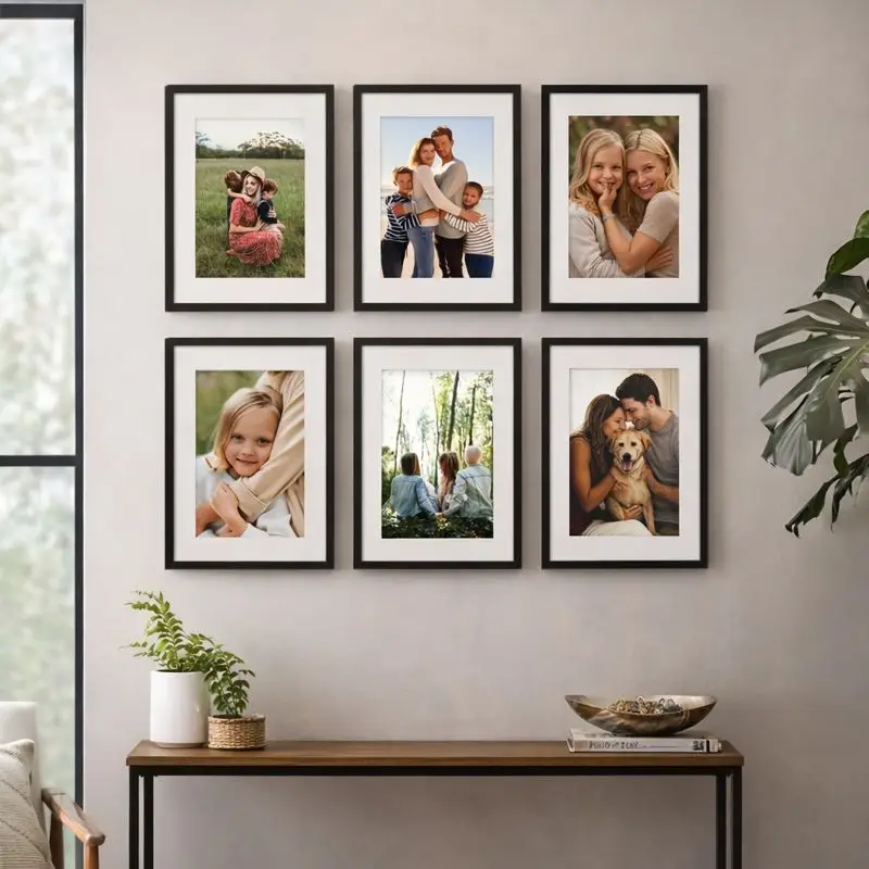 Photo Frames 30x40 21x30 A4 15x20 13x18 Modern Metal Picture Frame Black Gold Plexiglass Wall Art Poster Canvas Print Home Decor