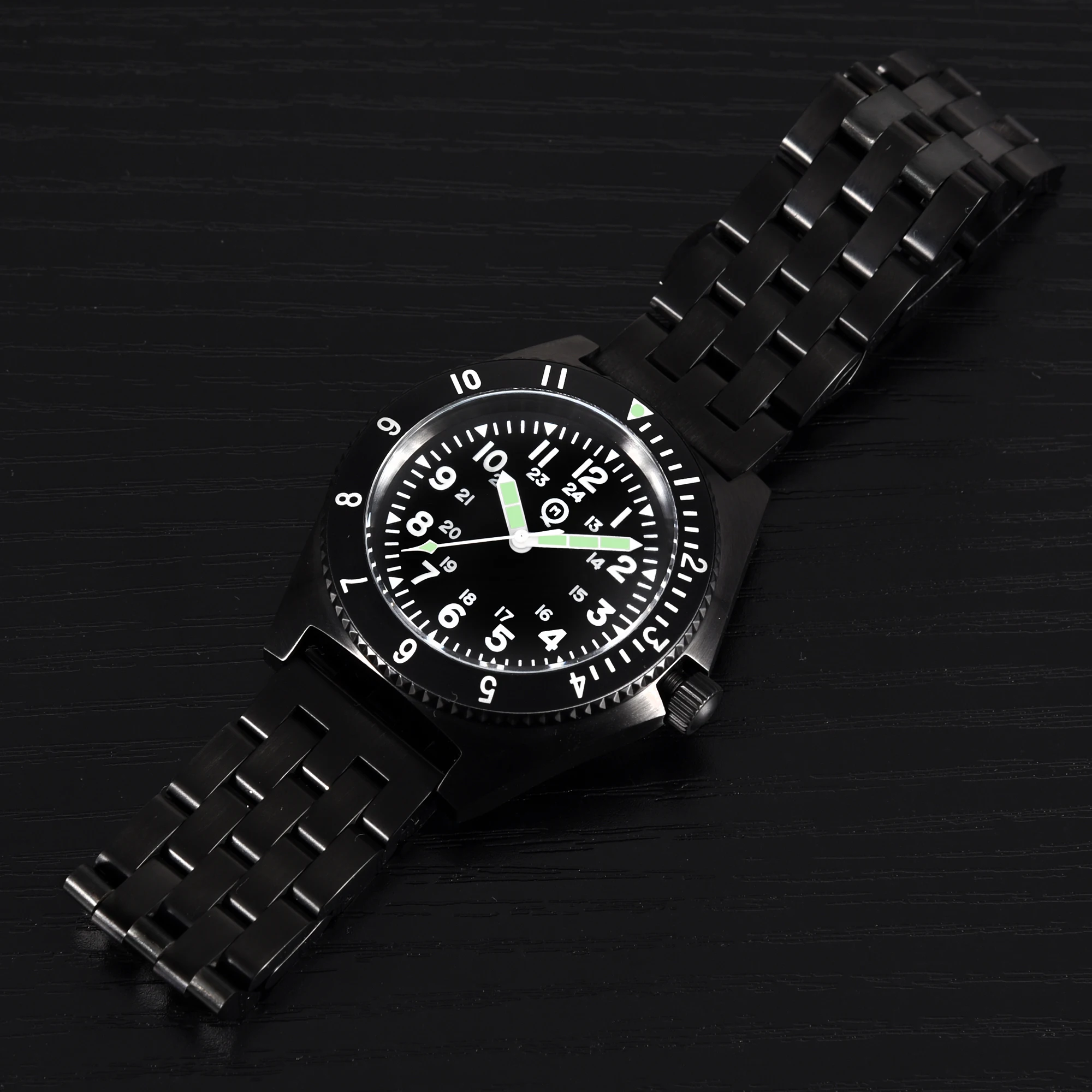 QM 'Vietnam' Men's Luminous Dive Watch US Special Forces UDT Military 300M Diver C3 SM8019DC