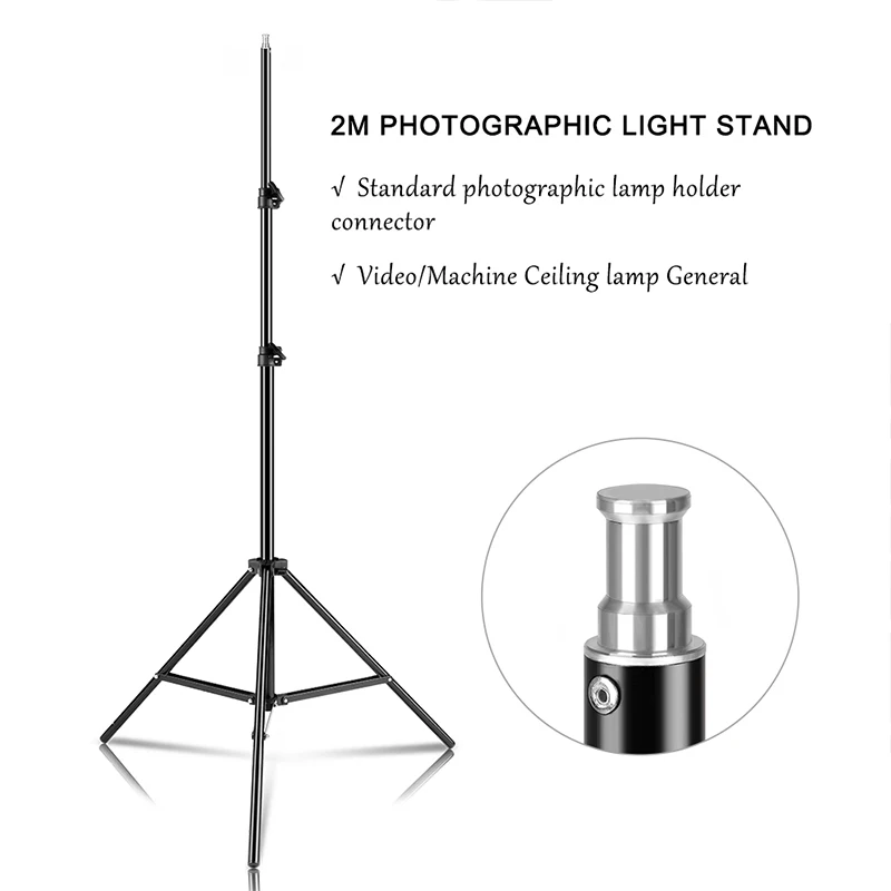 SH Photography Four Lamp Holder Softbox 50x70CM Photo Studio Lighting Kit Softbox Kits Soft Box Photographic Equipment E27 Base