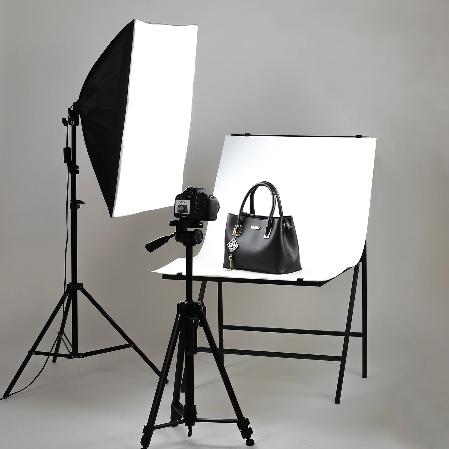 SH Photography Four Lamp Holder Softbox 50x70CM Photo Studio Lighting Kit Softbox Kits Soft Box Photographic Equipment E27 Base
