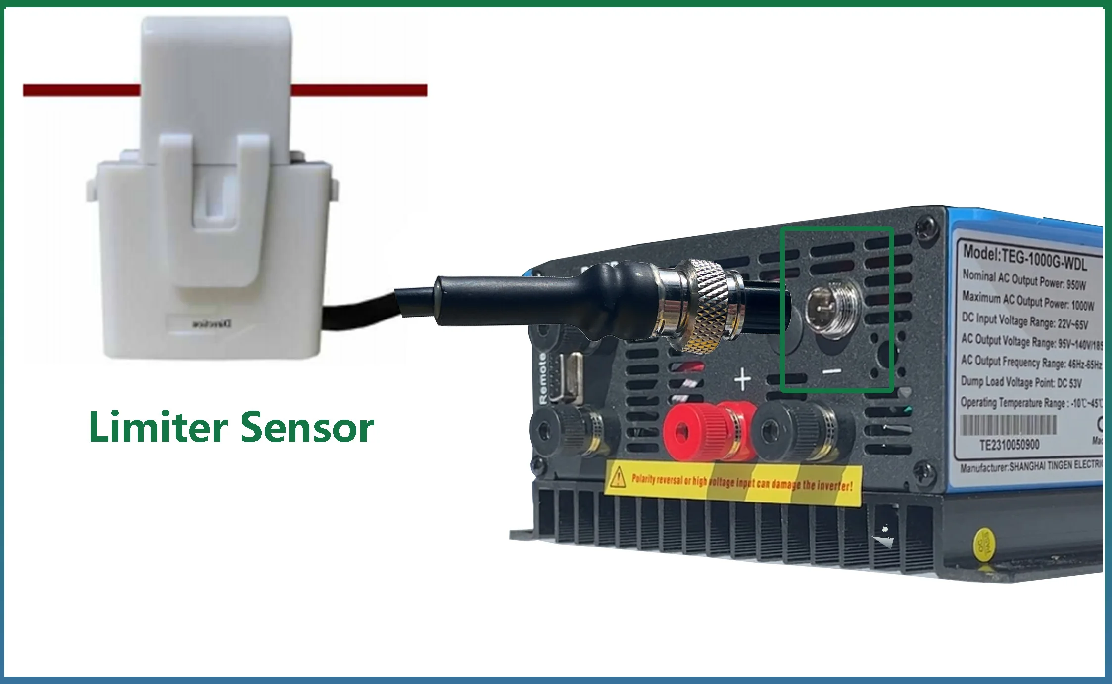 WiFi Plug For SUN Series On Grid Tie Solar Inverter MPPT Wind Inverter SUN1000G2 2000W 1KW Limiter Sensor