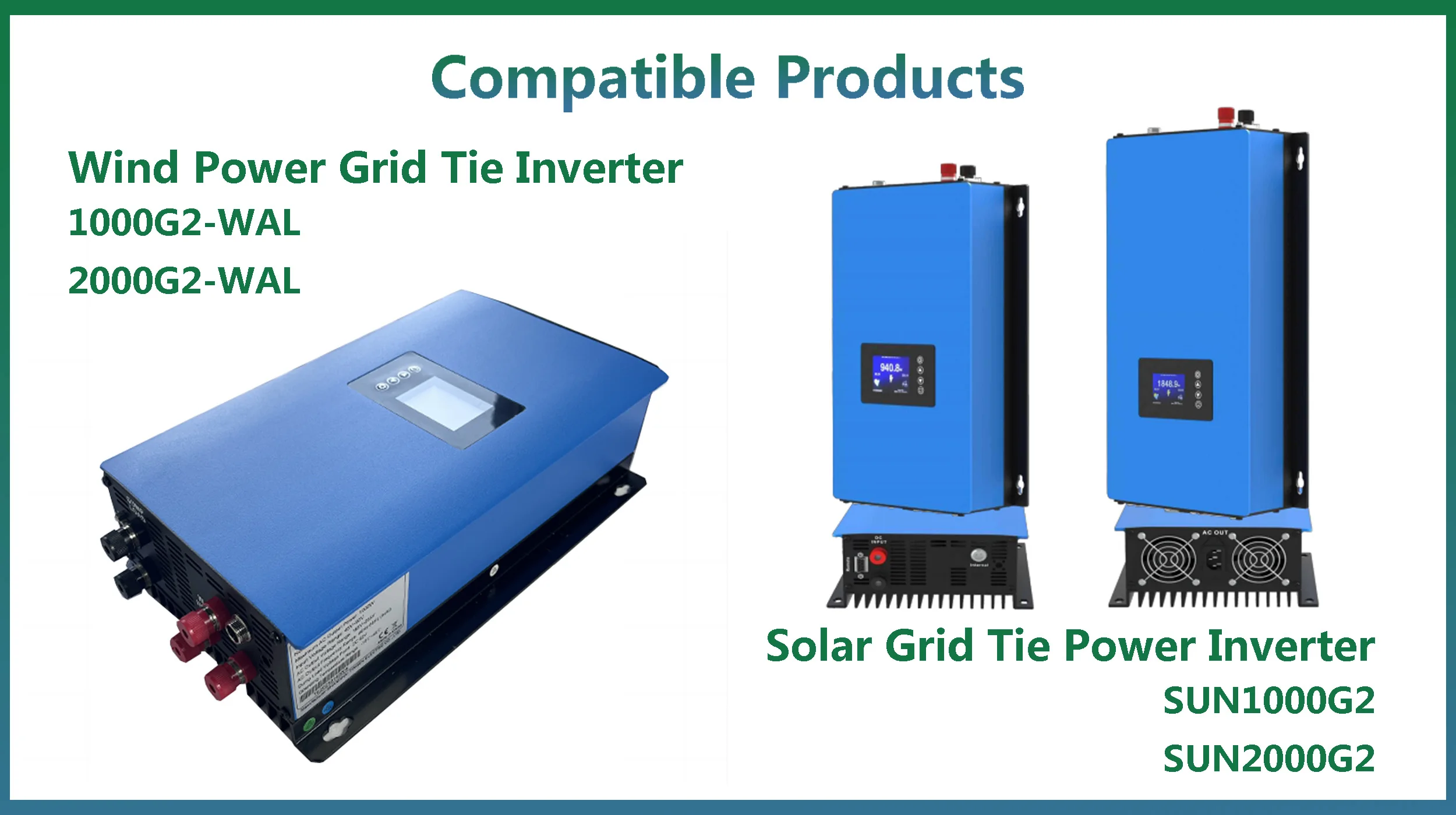 WiFi Plug For SUN Series On Grid Tie Solar Inverter MPPT Wind Inverter SUN1000G2 2000W 1KW Limiter Sensor