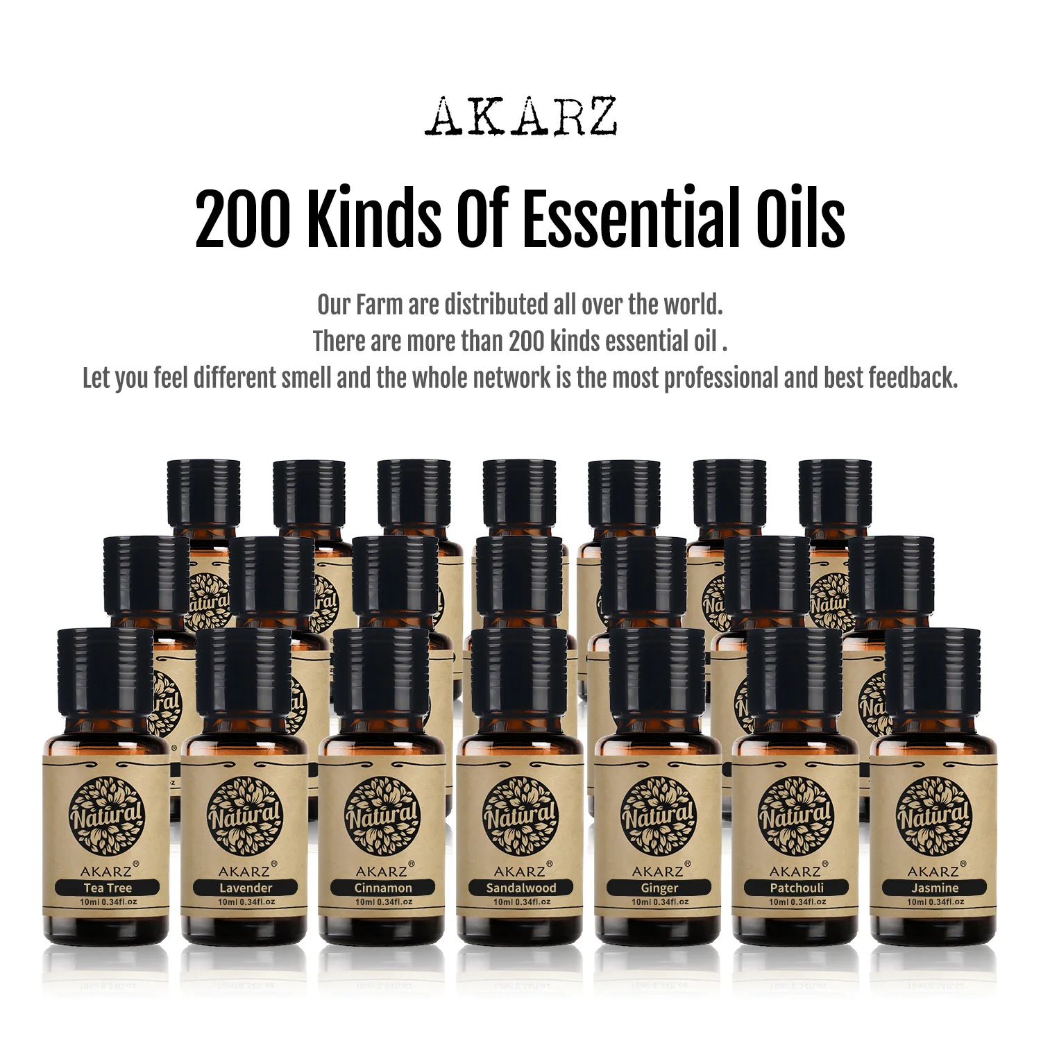 Sandalwood Essential Oil AKARZ Natural Oiliness Cosmetics Candle Soap Scents Making DIY Odorant Raw Material Sandalwood Oil