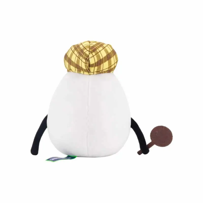 9.8 Inch Detective Egg Plush Game Stuffed Plushies Cartoon Doll Pillow For Fans Christmas Birthday Gifts