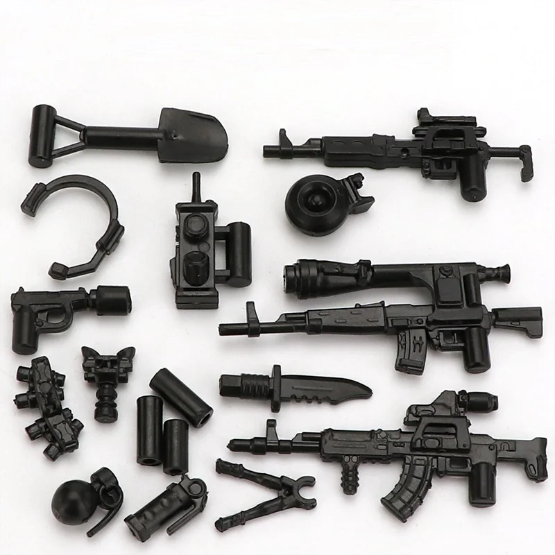 WW2 Military 98K Pistol Weapon Soldiers Army Building Blocks Mini Action Figures Bricks Model Building Kids Toy Christmas Gifts