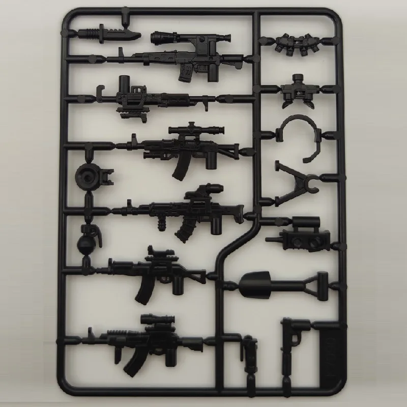 WW2 Military 98K Pistol Weapon Soldiers Army Building Blocks Mini Action Figures Bricks Model Building Kids Toy Christmas Gifts