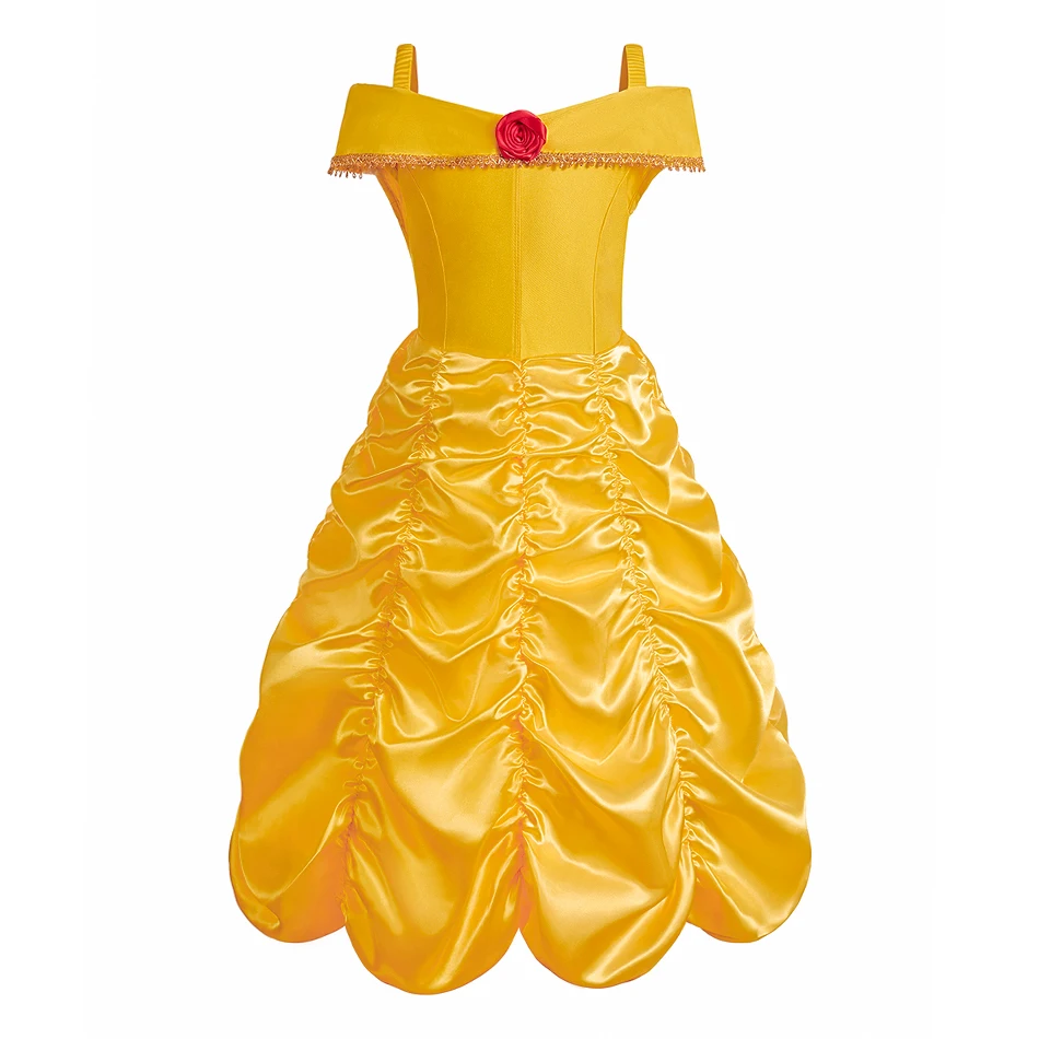 Cinderella Anna Elsa Costume Children Princess Dress for Girls Kids Cosplay Snow White Christmas Carnival Party Disguise Outfit