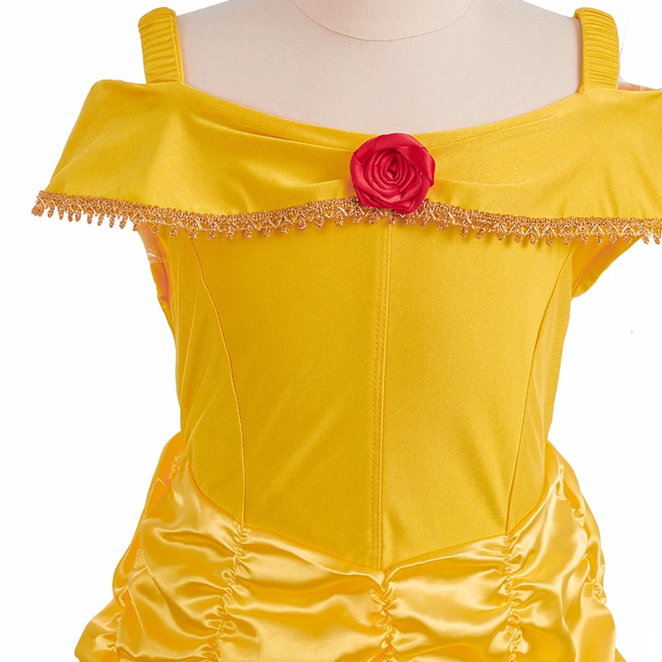 Cinderella Anna Elsa Costume Children Princess Dress for Girls Kids Cosplay Snow White Christmas Carnival Party Disguise Outfit