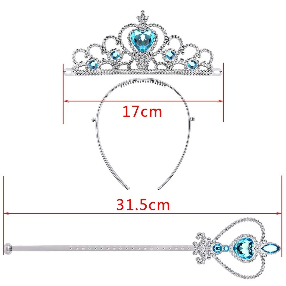 Cinderella Anna Elsa Costume Children Princess Dress for Girls Kids Cosplay Snow White Christmas Carnival Party Disguise Outfit