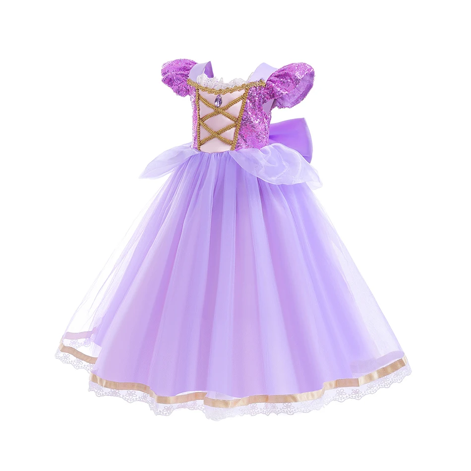 Cinderella Anna Elsa Costume Children Princess Dress for Girls Kids Cosplay Snow White Christmas Carnival Party Disguise Outfit