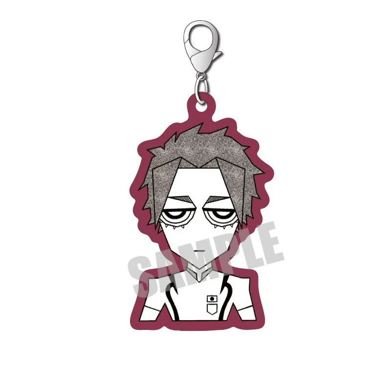 6cm Hot Anime BLUE LOCK Acrylic Keychain Bachira Meguru Chigiri Hyōma Model Figure Cosplay Birthday Fans Christmas Gift